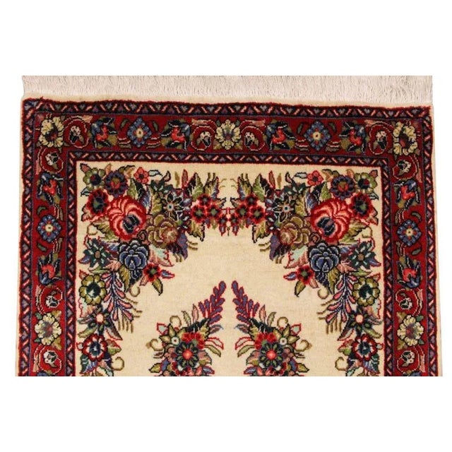 Textile Middle Eastern Hand-Knotted Sarough Rug For Sale - Image 7 of 11