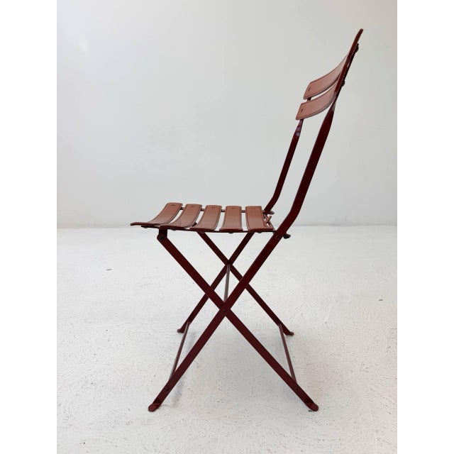 Celestina Folding Chairs from Zanotta, 1980s, Set of 4 For Sale - Image 5 of 11