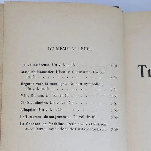1910s 1910s La Trompette de Marengo by Samuel Cornut 1st Edition Leather Bound Book For Sale - Image 5 of 10