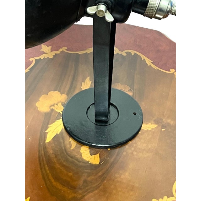 Antique Bauhaus Table Lamp from Zeiss Ikon, 1930s For Sale - Image 10 of 11