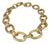 Ralph Lauren Chunky Gold Chain Link Necklace For Sale