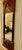 Early 19th Century Neoclassical / Empire Pier Mirror With Gilt Ebonized Columns & Classical Eglomise/Panel For Sale In New York - Image 6 of 7