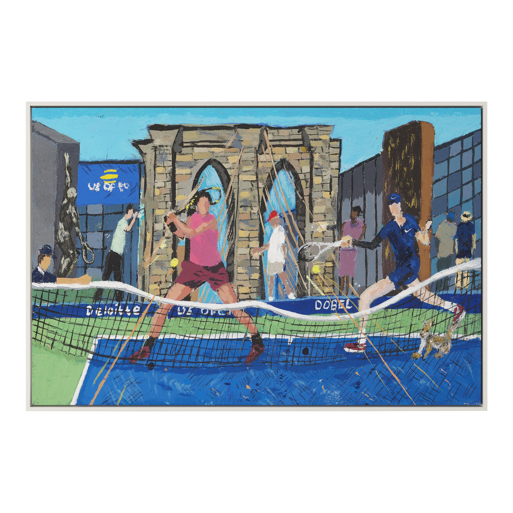 Jan Omer シルクスクリーンアート 2023 alcaraz-and-sinner-conquer-new