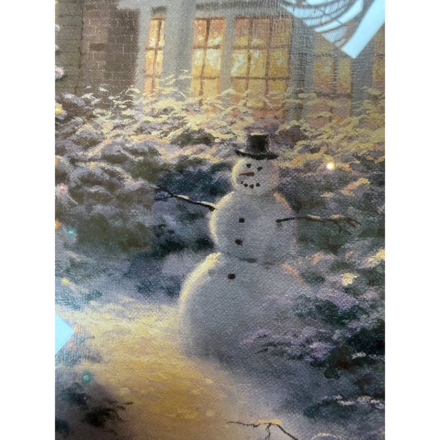 Thomas Kinkade "Placerville Victorian Christmas Iii" LTD Edition 209/495 Print, Signed For Sale - Image 10 of 12