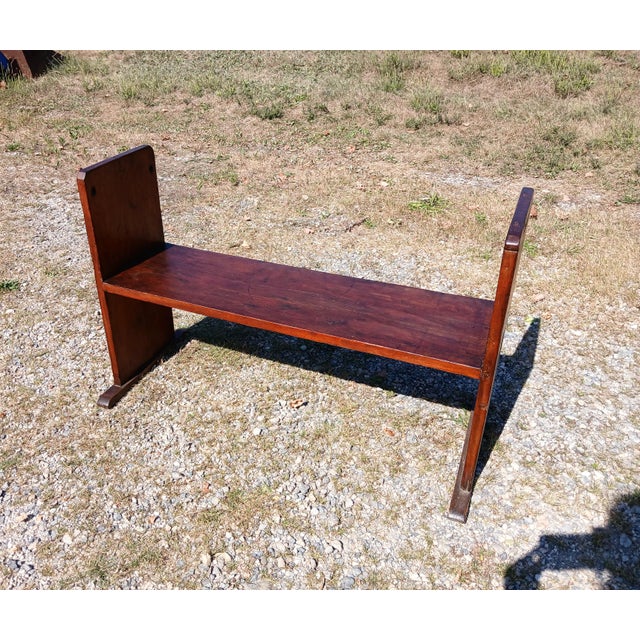 Antique New England Primitive Pine Hutch Table 1820s For Sale - Image 16 of 17