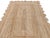 Textile Handmade Solid Natural Jute Scalloped Rug Dhurrie - 6'x9' For Sale - Image 7 of 10