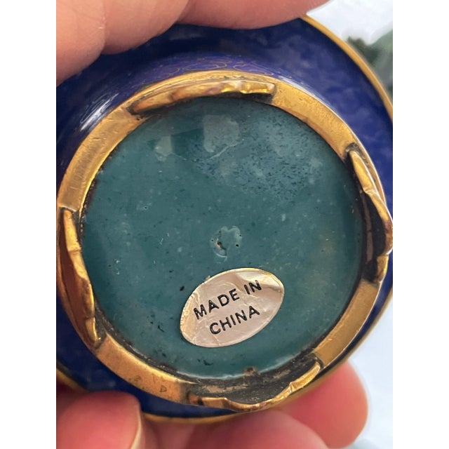 Vintage Miniature Chines Hard Stone Jade Tree For Sale - Image 12 of 12