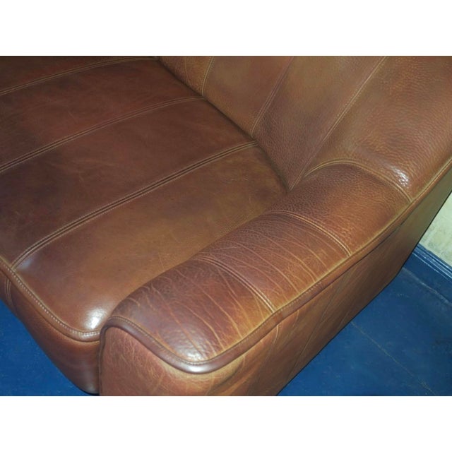 DS44 Three-Seater Sofa in Buffalo Leather from de Sede, 1970s For Sale - Image 10 of 12