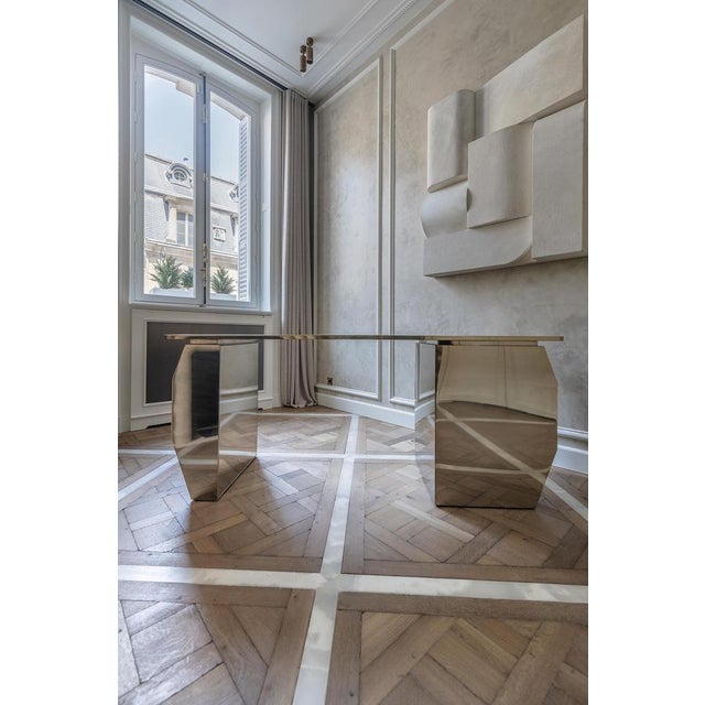 Not Yet Made - Made To Order Y Desk in Marble by KY Architecture For Sale - Image 5 of 9