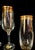 Transparent Mid 20th Century Bohemian Geneva Set of Crystal Gold Trimmed Barware - 21 pcs For Sale - Image 8 of 12