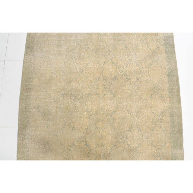 Vintage Faded Distressed Rug For Sale - Image 9 of 11