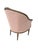 Late 19th Century Bergere Tub Chair With Light Pink Ticking Stripe Upholstery For Sale - Image 9 of 17