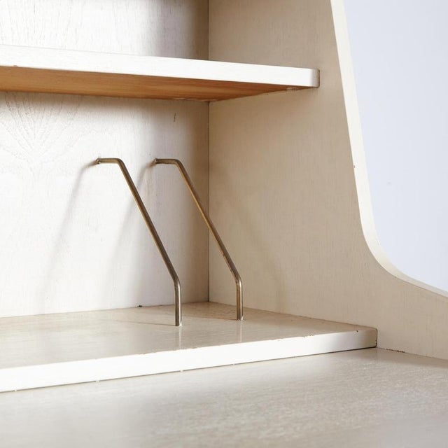 Beige Danish Bureau Desk, 1960s For Sale - Image 8 of 12