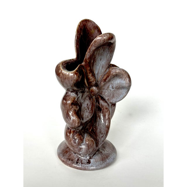 Contemporary Vintage Gonder Pottery Vase For Sale - Image 3 of 12