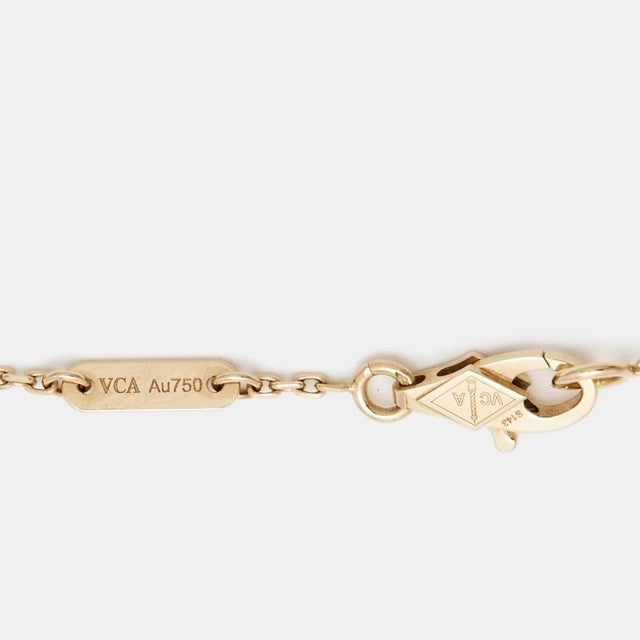 Van Cleef & Arpels Frivole Ruby 18K Rose Gold Bracelet | Chairish