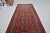Brick Red 1960s Ruby Red Color Morocco Decor Handmade Anatolian Runner Rug For Sale - Image 8 of 11