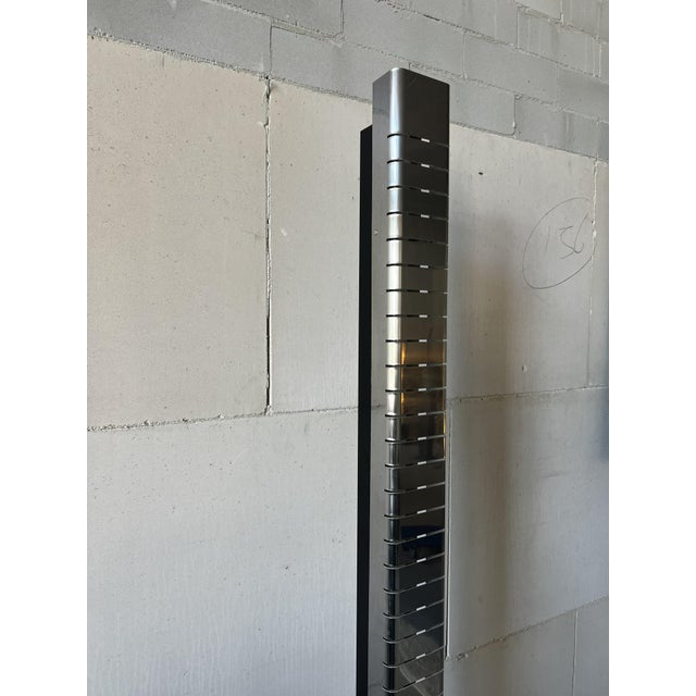 Metal Sculptural Floor Lamp from Lamperti, Italy, 1970s For Sale - Image 7 of 11