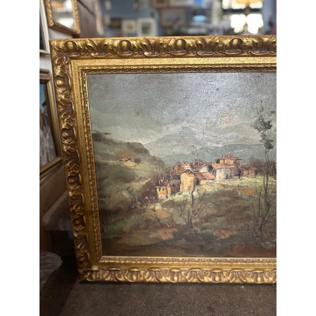 Luisa Francia, Landscape, 1950s, Oil on Canvas For Sale - Image 3 of 11