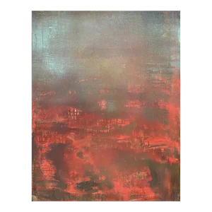 Contemporary Abstract Acrylic on Canvas Painting "Peregrine 29" by Yari Ostovany