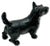 Metal Very Nice Vintage Hubley Manufacturing Co. Cast Iron Standing Scottish Terrier - Scottie Dog Doorstop - Circa 1930s For Sale - Image 7 of 12