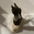 Vintage Studio Art Pottery Cat Kitten Signed Maigon Daga Sculpture Granite Base For Sale In Houston - Image 6 of 10