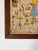 Brown Vintage Framed Needlepoint Textile Wall Art With Whimsical Domestic Scene For Sale - Image 8 of 11
