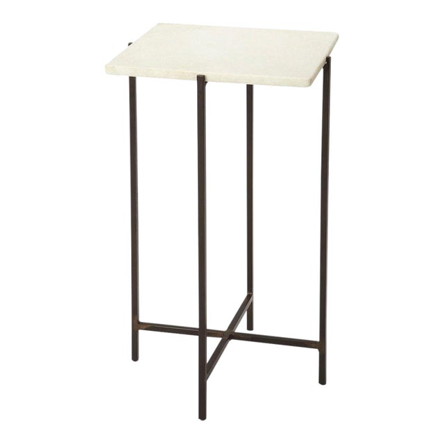 Contemporary Square Modern Accent Table For Sale
