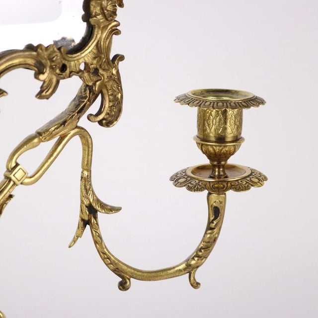 Bronze Vanity Mirror, Europe, 19th Century-20th Century For Sale - Image 6 of 12