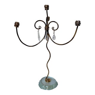 Whimsical Contemporary Artisan Made Candelabra For Sale