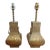 Pair Of James Mont Asian Modern Brass Lamps. These Stunning Heavy Weight Hollywood Regency Brass Lamps Feature Chinese...