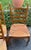 French Country Vintage Country French Dining Ladderback Chairs Crafted- Set of 4 For Sale - Image 3 of 12