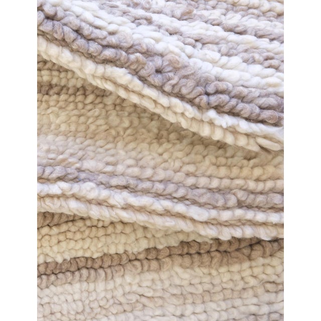 Moroccan Kilim Beni Ourain Rug - 5.2 X 3.2 Ft For Sale - Image 4 of 9