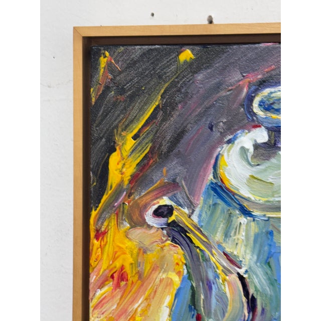 Circa 2001 Albert Smith Abstract Teapot, Framed For Sale In San Francisco - Image 6 of 12