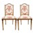 Pair of Louis XVI Style Toile De Jouy Side Chairs by Fournier Paris For Sale
