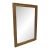Large Gold Leaf Mirror by Melissa Levinson For Sale