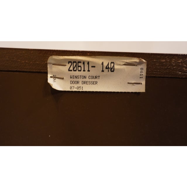 Thomasville Furniture Winston Court Solid Cherry Traditional Style 70" Triple Door Dresser 20611-140 For Sale - Image 11 of 12