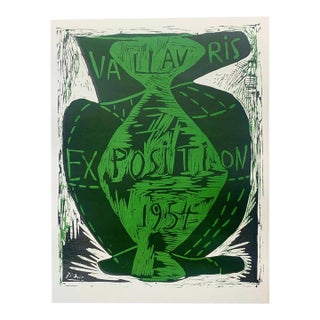 Picasso Lithograph 70 Exposition Vallauris 1954 Art in Posters For Sale