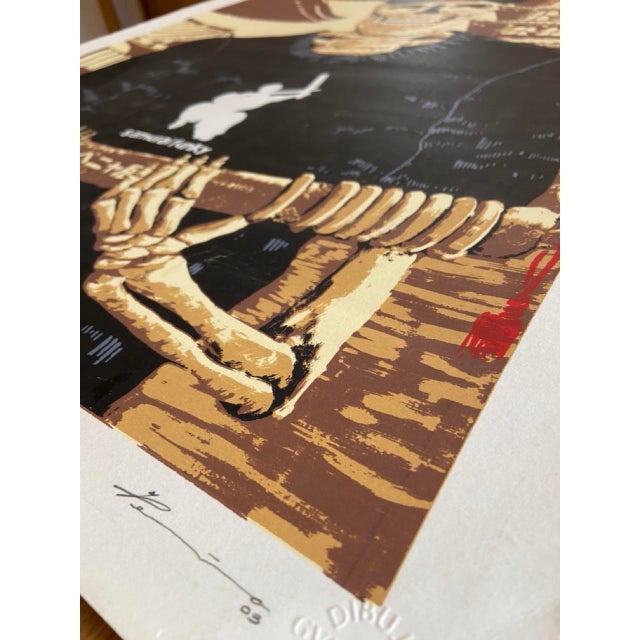 Pena Peralta, Julio Cesar, 2003, Lithograph For Sale - Image 4 of 6