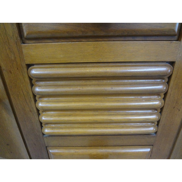 1950s French Brutalist Sideboard Signed Charles Dudouyt For Sale - Image 11 of 12