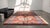 Raspberry Red 1900s Red Geometric Tribal Antique Persian Bakhtiari Rug 5' 3" X 10' 4" Handknotted Wool Carpet For Sale - Image 8 of 8
