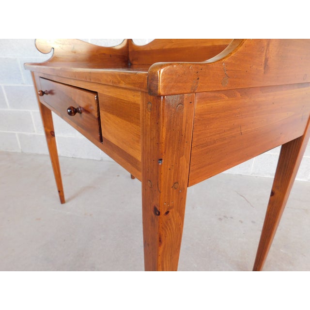 Ethan Allen Country Craftsman Writing Desk 19-9303 Finish 219 For Sale - Image 12 of 17