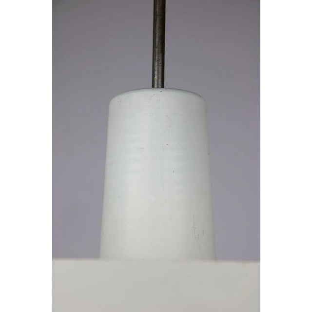 Mid-Century Industrial Danish Cascade Ceiling Lamp For Sale - Image 12 of 16