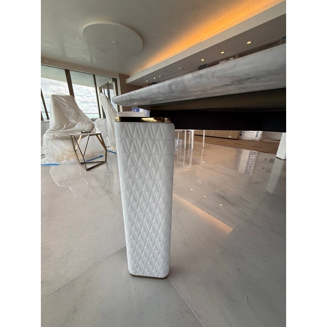 Versace Versace Marble Table For Sale - Image 4 of 8