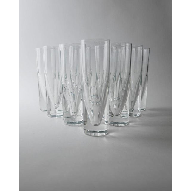 Vintage Drinking Glass by Carlo Moretti, 1960s, Set of 12 For Sale - Image 10 of 12