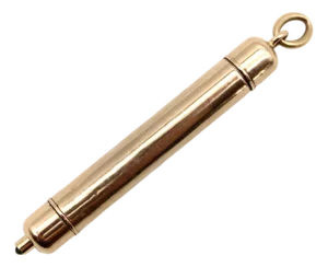 Late 19th Century Victorian 14k Gold Telescoping Mechanical Pencil