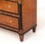 Wood Century French Empire Style Mahogany Chests, Pair For Sale - Image 7 of 9