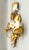 Vintage Italian Gilt Tole Floral Wall Sconces, Pair With White Trumpet Flowers – Hollywood Regency / Italian Provincial For Sale In Houston - Image 6 of 15