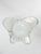 Late 20th Century Late 20th Century Peach Silver and Turquoise Butterfly Murano Glass Bowl For Sale - Image 5 of 5