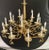 Victorian English Victorian Style Brass Chandelier, 15 Arms For Sale - Image 3 of 12