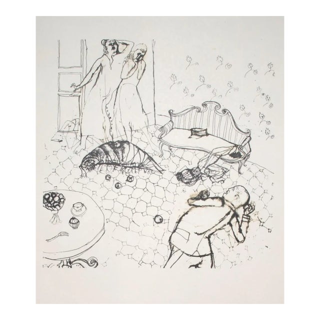 Franco Gentilini, The Insect, 20th Century, Offset Print For Sale